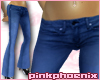 Navy Blue Flares