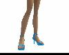 bling sandals - Turquois