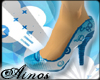 {A}H Blue Pumps