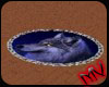 (MV) Wolf Circle Rug