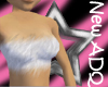 New! White Fuzzy Shirt