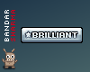 (BS) BRILLIANT sticker