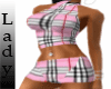 302 pink Bberry 2pc dres