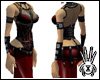 Red Bondage Gown