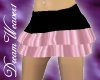 Black & Pink Ruffled Min