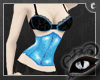 [Dolly]Blue Shiny Corset