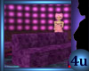 Purple Nightclub Couch