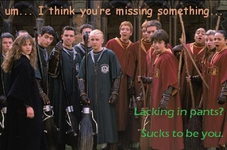 Lack of Pants?