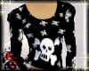 PS Black Skull Top