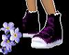 Purple and Black...