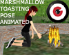 Mallow toasting pose