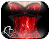 [L] Sequin Cami'Red