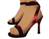 Dark Red High Heals