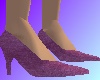 Plum Velvet Pumps