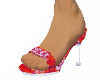 Orange flower mules