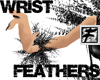 ~F~BW Wispy WristFeather
