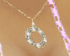 M.S Love Silver Necklace