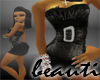 {xxx}foil tube dress blk