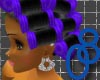 `Onix-Blue Hair Rollers