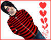 Red + Black Hood