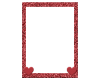 Heart Glitter Avi Frame