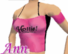 Off Shoulder HOT PINK
