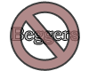 No Beggers