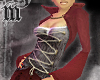 m> Medieval Gown Red