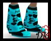 [DK]Neon Panda Boots