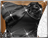 *MD*black satin rosette