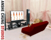 LCD TV & Couple Couch