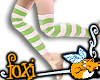 [Foxi]stripes- lime
