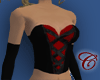 Black Laced Corset/Glove