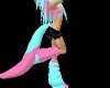 CottonCandy Fox Tail