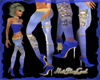 ~hpg~ Blue Leather BootZ