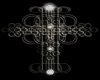 (ap)Gothic cross sticker