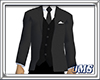 (oms)Short Grey 3pc Suit
