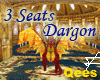Dragon Chair 3 seats