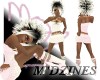 MDZ VIVID WHITE SKIRTSET