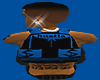*CA* Hustla Bag Blk/Blu