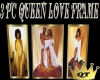 3PC Queen Love Frame