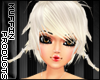 [m] Platinum Momo Hair