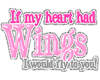 If My heart had wings..