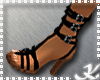 *Kk* black G sandals