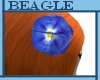Blue Hair Flower