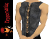 Leather Rivet Laced Vest