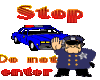 Cop sticker