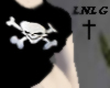 �CL Tee-Punky Skully B
