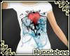 [H] Baggy Heart Tee W