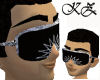 iced out black glasses
